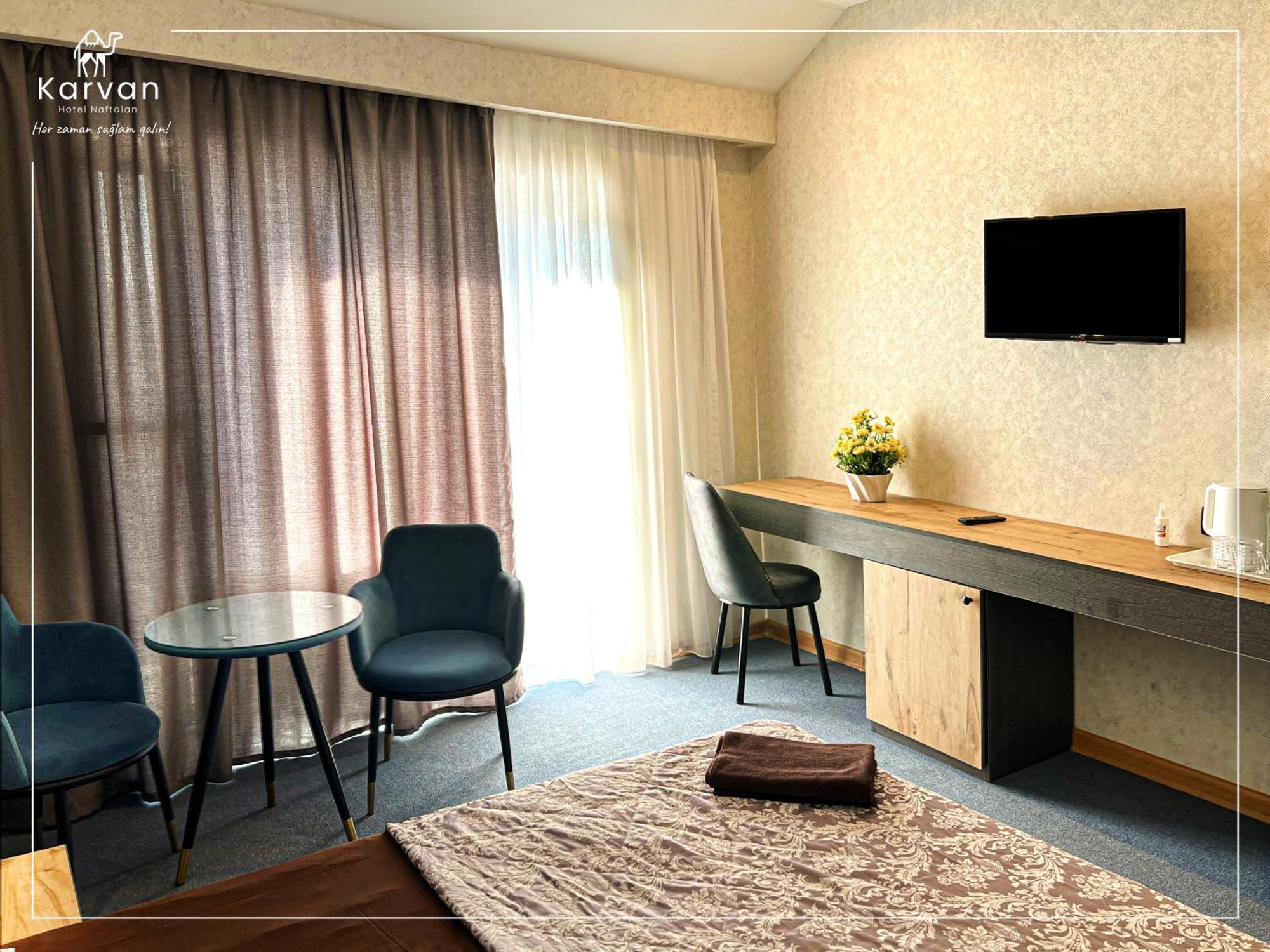 Karvan Hotel Naftalan Buitenkant foto