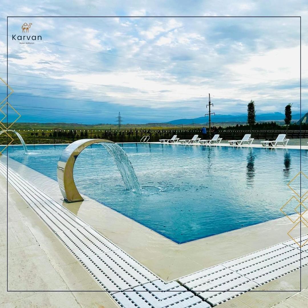 Karvan Hotel Naftalan Buitenkant foto
